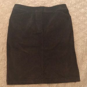 J. Crew Factory women’s fine corduroy skirt.